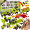 Súprava hračiek SunQ Toys traktor kombajn 5 vozidiel 3 roky +