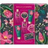 Baylis & Harding Boudoire sprchový krém 300 ml + pena do kúpeľa 300 ml + telové mlieko 130 ml + ochranný krém na umývanie na telo 130 ml + tuhé mydlo 100 g + soľ do kúpeľa 100 g + huba na umývanie
