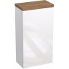 Strama Ovo skrinka 35.2x20x65.5 cm bočné závesné biela-dub 12.600.00