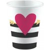 Papierové kelímky srdca so šípom Everyday Love 8 ks