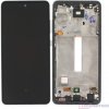 Samsung Galaxy A52 (SM-A525F), A52 5G (SM-A526B) LCD displej + dotyková plocha + rám čierna - originál GH82-25524A / GH82-25754A
