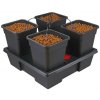 Atami Nutriculture Wilma Small 4x 11 l, kvapková závlaha 60x60x20 cm