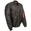 Bunda letecká M-TRAMP MA-1 Bomber - čierna
