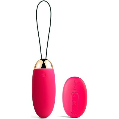 Svakom Elva vibračné vajíčko Pink 18 cm