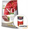 N&D Quinoa Grain Free Adult mini, neutered, duck, broccoli & asparagus 7 kg