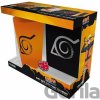 ABYstyle Dárková sada Naruto Shippuden sklenice zápisník odznak 400 ml