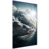 Vertikálny foto obraz sklo tvrdené Planéta Zem 50x100 cm