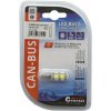 Compass Žiarovka 9 SMD LED 12V T10 s rezistorom CAN-BUS ready biela