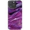 Picasee silikónový prehľadný obal pre Apple iPhone 16 Pro Max - Purple glitter