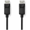 NEDIS kabel DisplayPort/ zástrčka DisplayPort - zástrčka Displayport/ 4K/ černý/ bulk/ 2m (CCGL37010BK20)