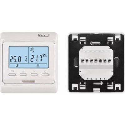 EMOS Izbový termostat pre podlahové kúrenie, drôtový, P5601UF