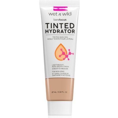 Wet n Wild Bare Focus Tinted Hydrator tónovaný fluid pre zjednotenie pleti odtieň Light 27 ml