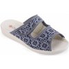 Dámske domáce ortopedické šľapky modro-šedé veľ. 41
