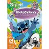 Omalovánky A4 se samolepkami Lilo & Stitch