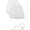 CHICCO plachta na postieľku Next2Me Forever 2 ks Grey sheep 28x4x28 biela