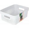 Curver Úložný box INFINITY 1,4 l biely perforovaný