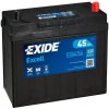 Autobatéria Exide Excell 12V 45Ah 300A EB456
