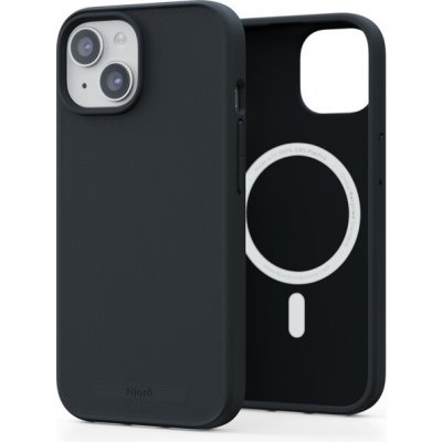 Púzdro NJORD 100% GRS MagSafe iPhone 15 tmavo šedé