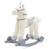Hojdacia hračka s melódiou a kolieskami Unicorn Baby Mix biela