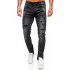 Bolf pánske slim fit rifľové nohavice MP0018N čierne