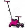 Odrážadlo a kolobežka 2v1 trojkolesová s LED kolesami Xtend Scooter Ride-on Pink smarTrike s vodiacou tyčou s nastaviteľnou výškou a úložným priestorom od 1 do 12 rokov
