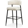 Hector Barová stolička Rosario krémová/čierna