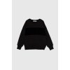 Detská bavlnená mikina Calvin Klein Jeans IB0IB02135.9BYH.128.176 čierna 128