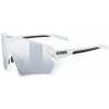 Uvex športové okuliare Sportstyle 231 2.0 CLOUD-White Mat/Mirror Silver