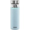 Xavax To Go, sklenená fľaša na horúce/studené/sýtené nápoje, 450 ml, sitko, neoprénový obal