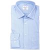Marvelis Modern Fit pánska košeľa 100% popelín modrá predľžený rukáv, Veľkosť 42
