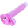 HiSmith HSA81 Silicone Glowing Realistic Dildo KlicLok 9.65