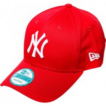 New Era 39thirty MLB League Basic NY Yankees Scarlet White