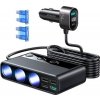 Nabíjačka do auta JOYROOM JR-CL06 Multi-Port (čierna)