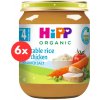 Hipp BIO Zelenina a ryža s kuracím mäsom 6 x 125 g