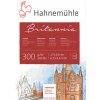 Hahnemühle akvarelový blok Britannia 300 GR/M2 Lisovaný Za tepla 12 listov 17x24 cm