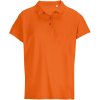 SOL's Collection Polokošile Pulse Women, piqué, krátký rukáv, dámská COT25450123505-orange 2XL Oranžová