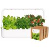 Click and Grow šikovný kvetináč na pestovanie byliniek zeleniny kvetov a stromov - Smart Garden 9 bielý