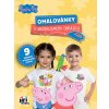 Omaľovánka s nažehľovacími obrázkami Prasiatko Peppa