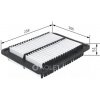 Vzduchový filter S0353 Bosch F026400353