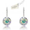 For You Náušnice Swarovski elements Sun 19mm dúhové CRYSTAL AB - 20525