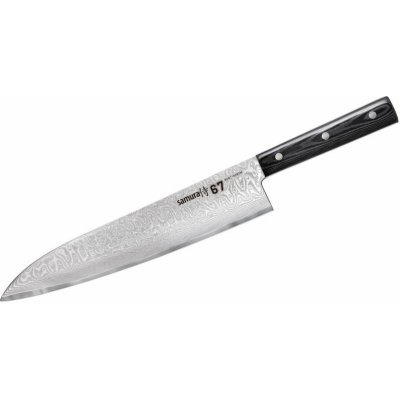 Samura Kuchársky nôž GRAND DAMASCUS 67 24,5 cm