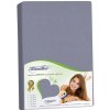 Bellatex Jersey plachta Kamilka tmavo sivá 120x200