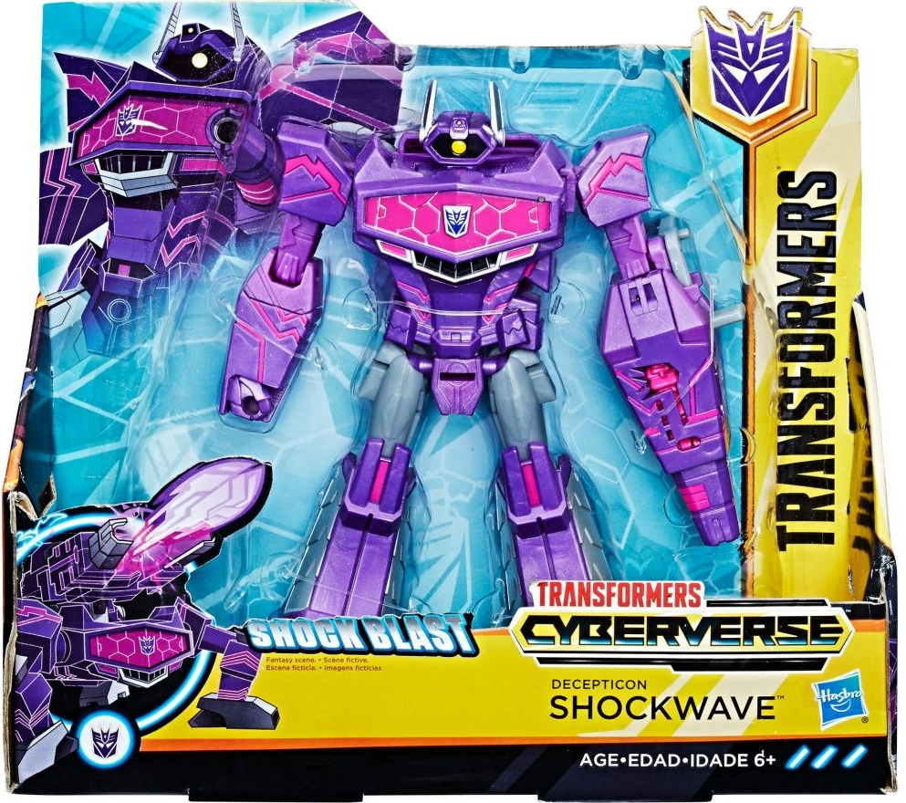 Hasbro TRA Cyberverse Warrior D Shockwave