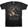 Elvis Presley Tričko Suspicious Minds Unisex Black S