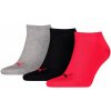 Nízke bavlnené ponožky Puma UNISEX SNEAKER PLAIN 3P čierne 906807-02 - 43-46