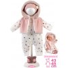 Llorens M844-40 obleček pro panenku miminko NEW BORN velikosti 43-45 cm