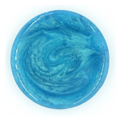 GPUR metalický pigment modrý tyrkysová perleťová 100 g