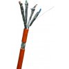 Datacom 12163 S/FTP, drát, CAT7, LSOH, 300m, oranžový
