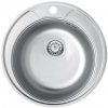 Deante Deante ZHC_0813 - Kuchynský drez TWIST pr. 49 cm satén DN0024 + záruka 3 roky zadarmo + záruka 3 roky zadarmo