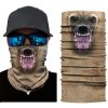 Šatky so zvieracou potlačou 3D multifunkčné - HYENA